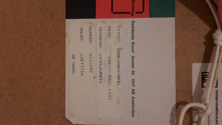 Laetitia de Haas, kleurenets,  kopen? Bied vanaf 50!