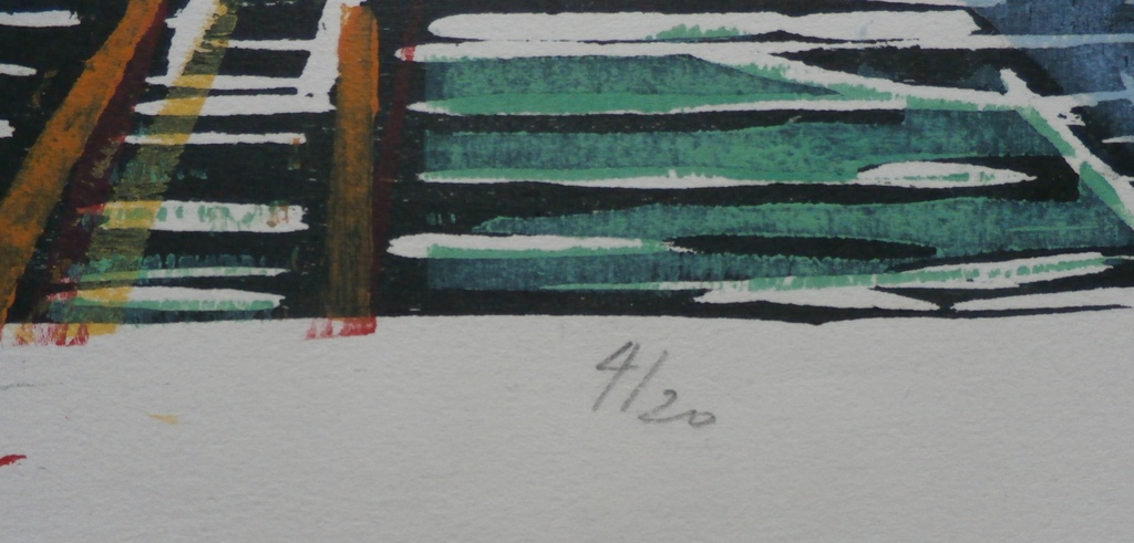 Luuk Scholten - Houtsnede - Winter II kopen? Bied vanaf 45!