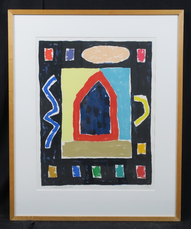 Harrie Gerritz: Litho, Z.T. - Ingelijst kopen? Bied vanaf 60!