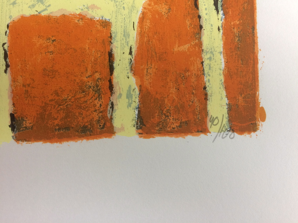 Peter Bastiaansen - Twee zwarte honden in gekleurd interieur kopen? Bied vanaf 30!