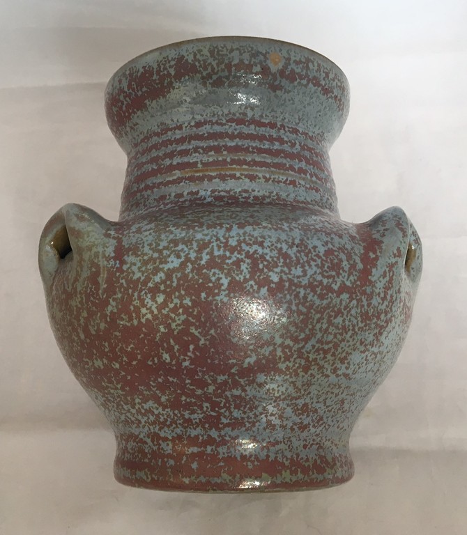 De Olde Kruyk (D.O.K.) Amphoor vaas met lusterglazuur kopen? Bied vanaf 15!