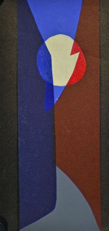 Wobbe Alkema: Druksel. Abstracte compositie kopen? Bied vanaf 1!