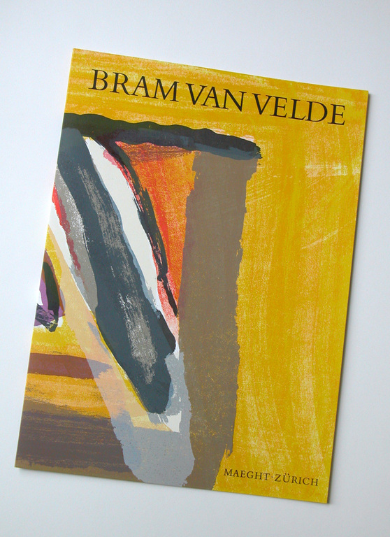 BRAM VAN VELDE, originele lithografie + catalogus Maeght 1976 kopen? Bied vanaf 69!