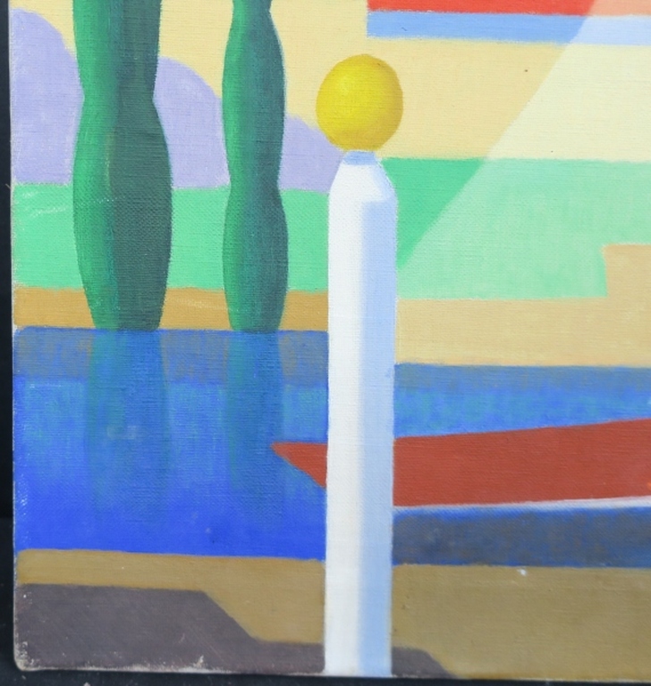 Jan Ph. A. de Vries: Olieverf op doek, Zeilboten kopen? Bied vanaf 50!