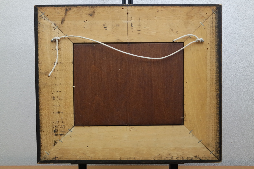 R. van Geel - Winterlandschap - olieverf op paneel - gesigneerd l.o. kopen? Bied vanaf 49!