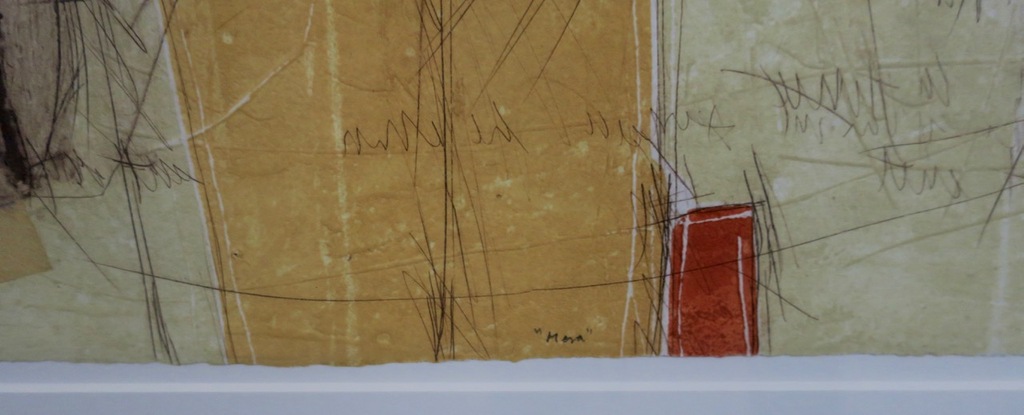 Bernard Remusat: Carborundum, Mesa - Ingelijst (groot) kopen? Bied vanaf 70!