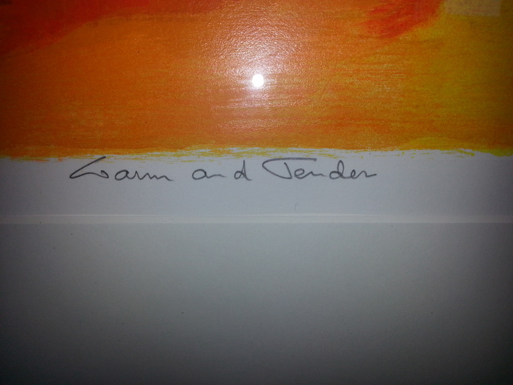 Wil Willemsen - Zeefdruk 74/125 handgesigneerd (groot en ingelijst) kopen? Bied vanaf 75!