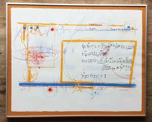 Sam Middleton - Sam Middleton (2 stuks): 1 ingelijste gesigneerde kleurenlitho én 1 niet ingelijste gesigneerde kleurenlitho verkocht voor € 60!