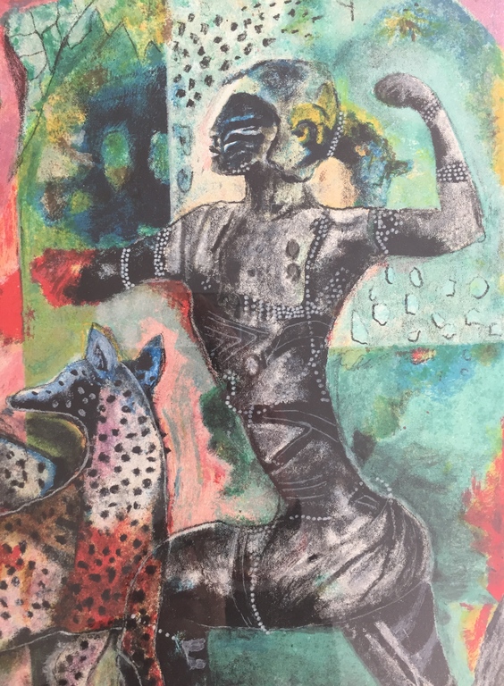 Astrid Engels, kleurenlitho kopen? Bied vanaf 129!