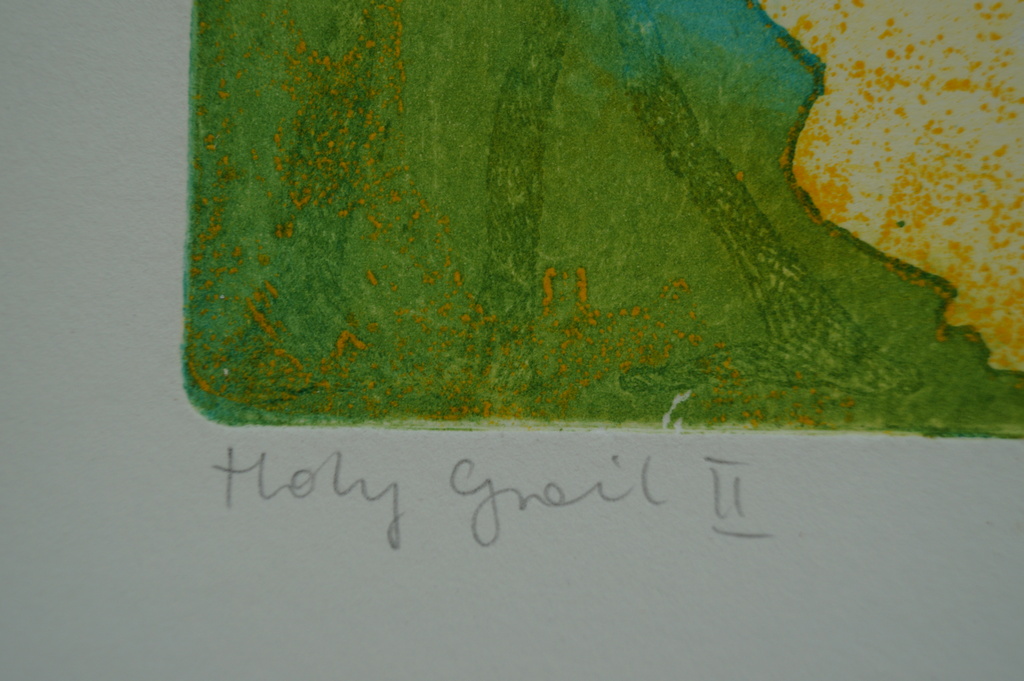 Eliza Kopec - gesigneerde zeefdruk - Holy Grail II - 40 ex. kopen? Bied vanaf 1!