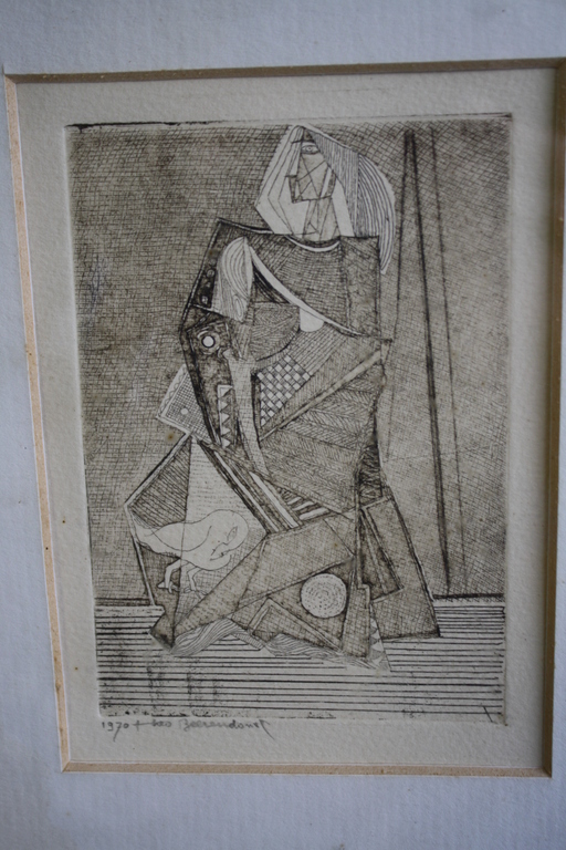 CUBISTISCHE VROUW van BEERENDONK verkocht voor € 35!