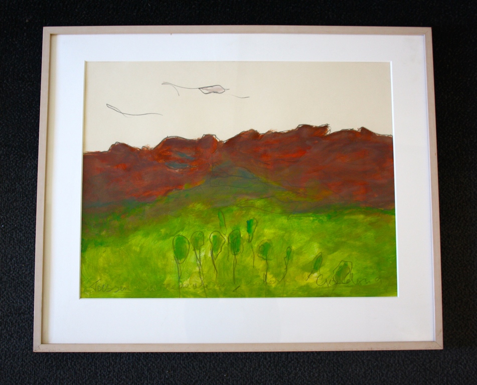 Annie Goddijn, Acryl, Marokko verkocht voor € 50!