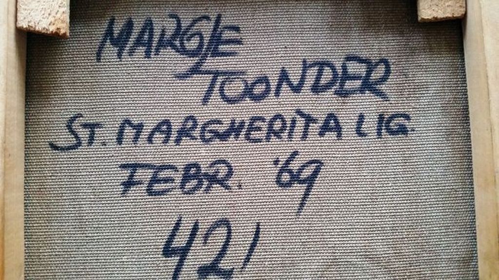 Margje Toonder-Herblot- Portret-Olieverf op canvas-1969-gesigneerd kopen? Bied vanaf 50!