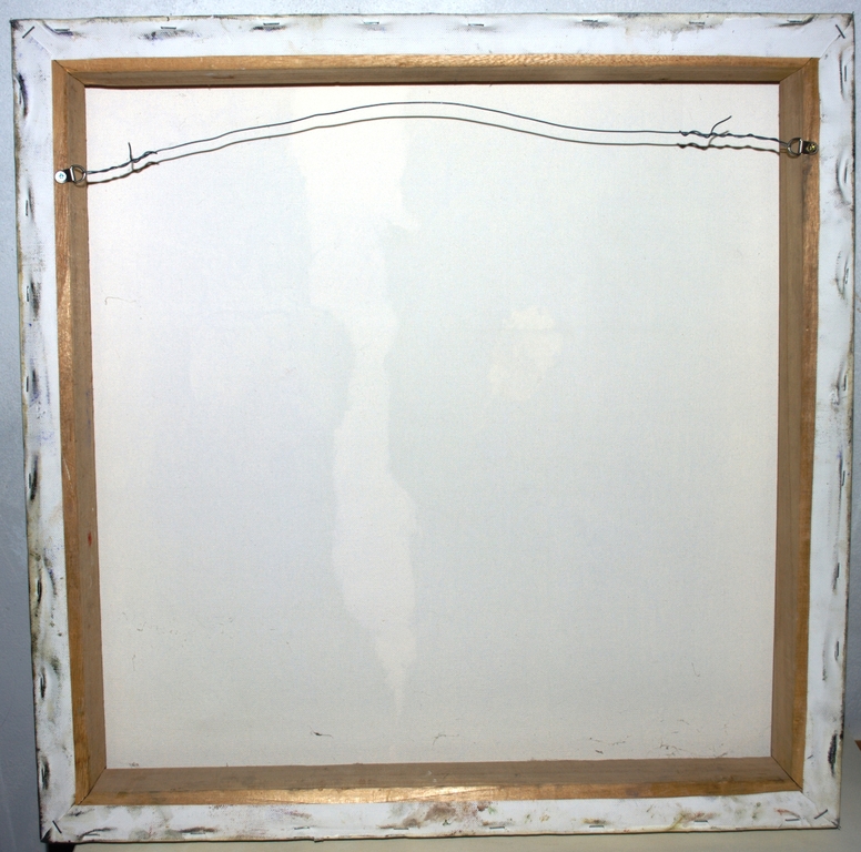 TWEE VOGELS DOOR CARLA RAADSVELD: GEMENGDE TECHNIEK OP CANVAS 60x60  kopen? Bied vanaf 125!