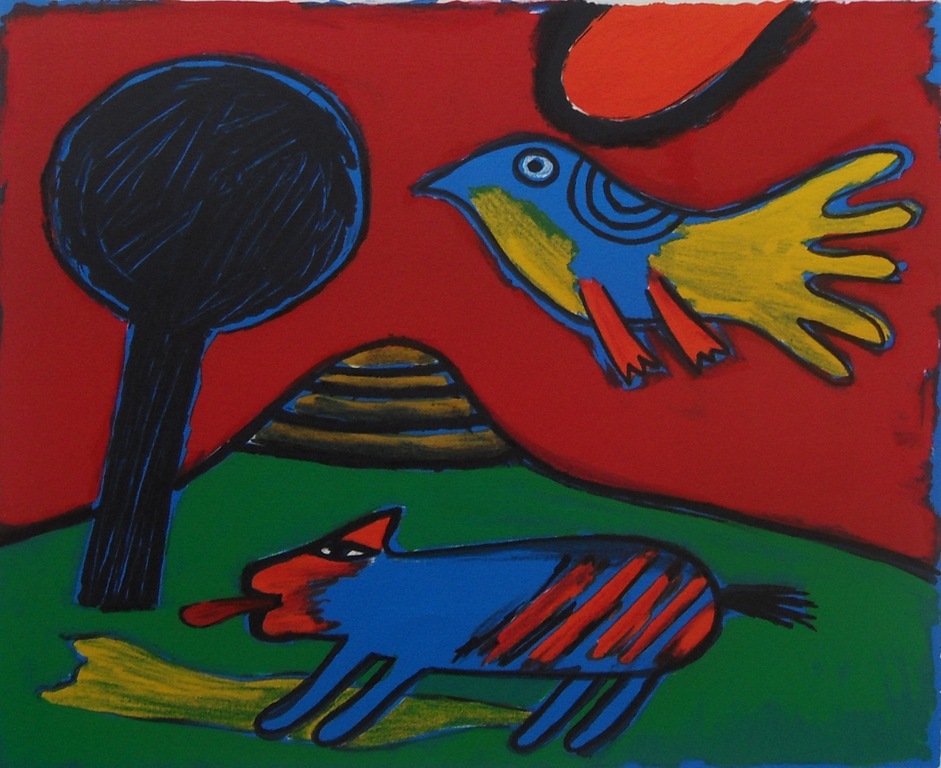 Corneille: zon, hond en vogel kopen? Bied vanaf 110!