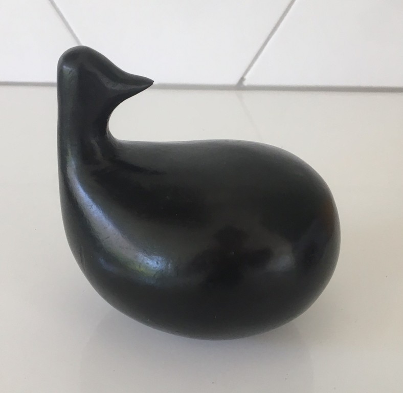 Twee abstract zwart houten figuren van eenden kopen? Bied vanaf 20!