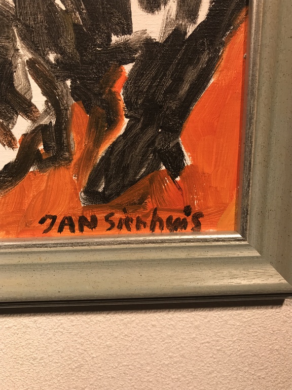 Jan Sierhuis Acryl op doek kopen? Bied vanaf 199!