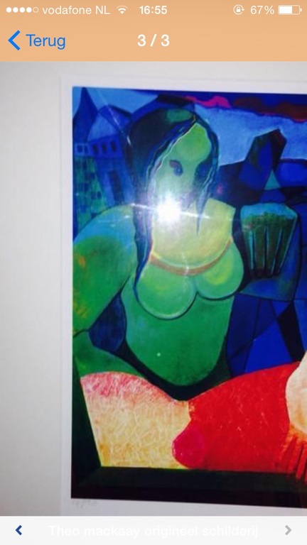 Theo mackaay olieverf  kopen? Bied vanaf 250!