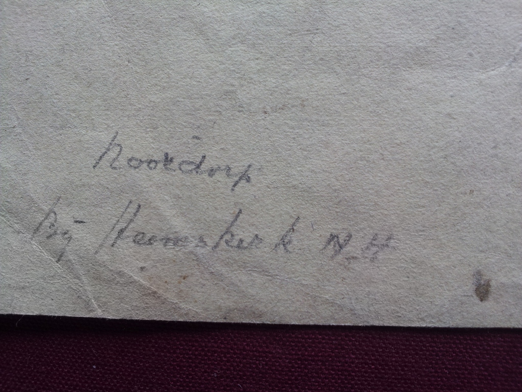 B G ten Berge aquarel storm bij Heemskerk kopen? Bied vanaf 50!