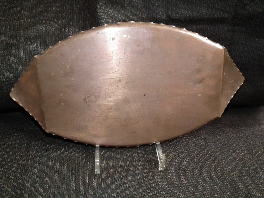 Ongespecificeerd - Amsterdamse school art deco gehamerd dienblad kopen? Bied vanaf 22!