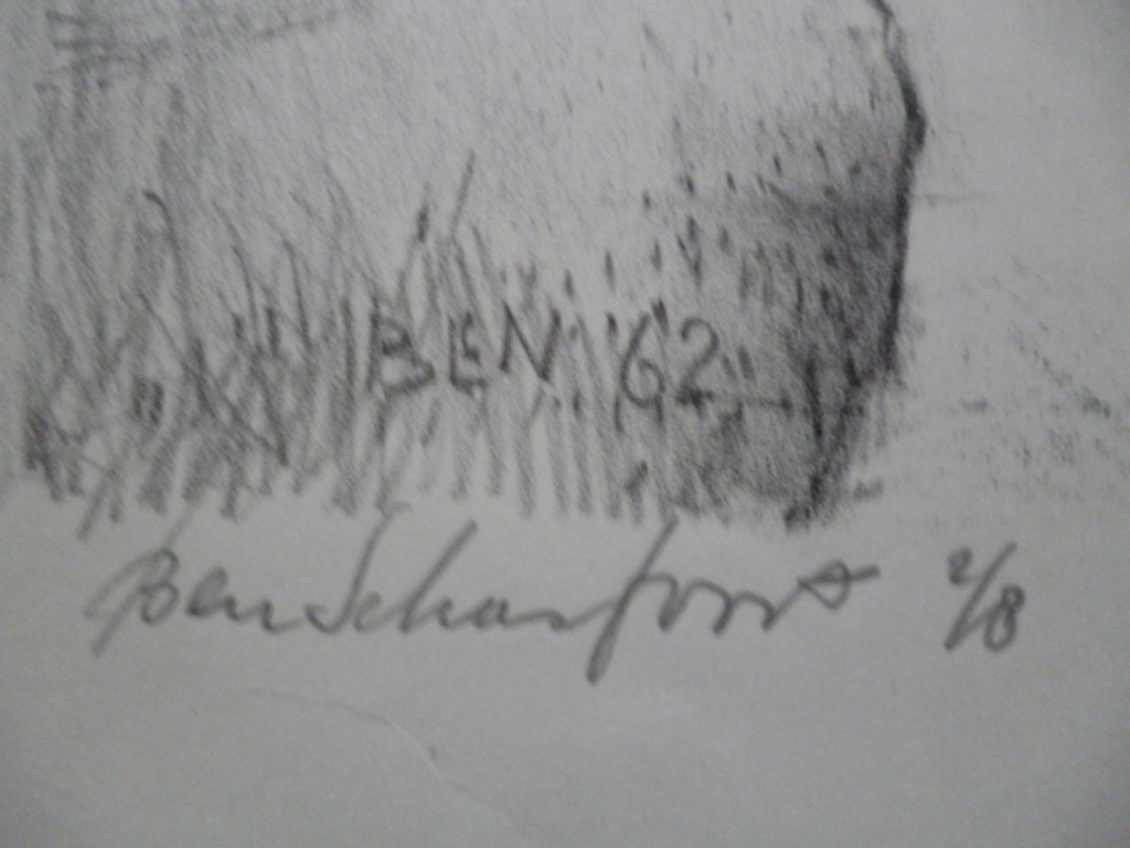 Ben Schasfoort - litho - Palmpasen kopen? Bied vanaf 25!