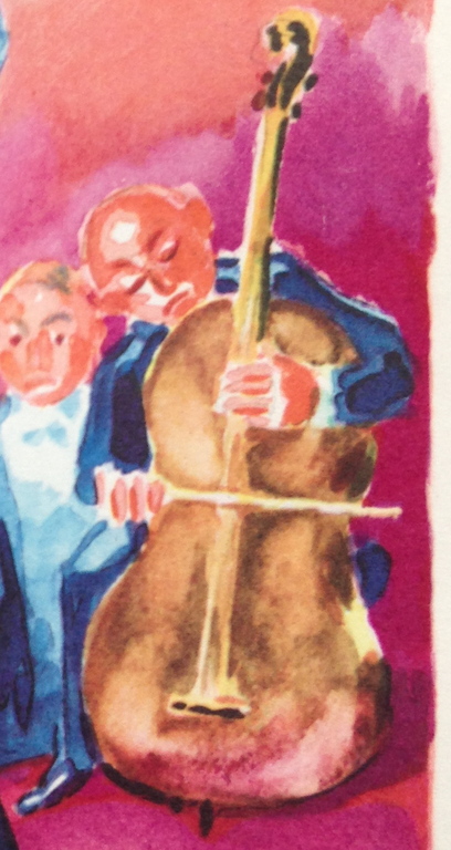 Kees van Dongen, Grafisch werk uit 1947 Incl. certificaat, Le septuor de Vinteui kopen? Bied vanaf 1!