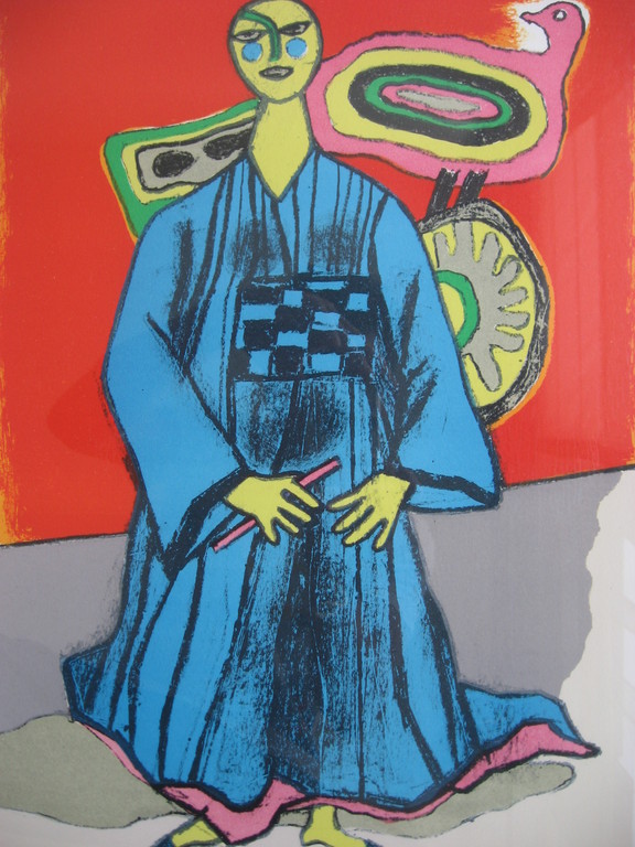 Corneille: Kleurenlitho, La magicienne, 1984 kopen? Bied vanaf 219!