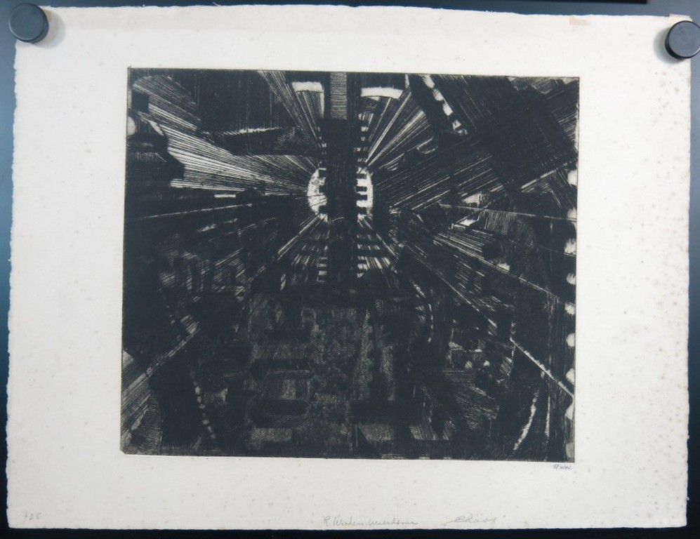 Roline Maria Wichers Wierdsma: Ets, Chaos + 5 onbekend kopen? Bied vanaf 35!