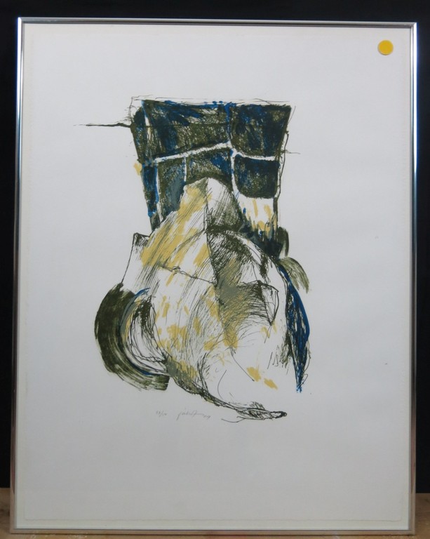 Jan Hofstra: Litho, Z.T. - Ingelijst kopen? Bied vanaf 30!