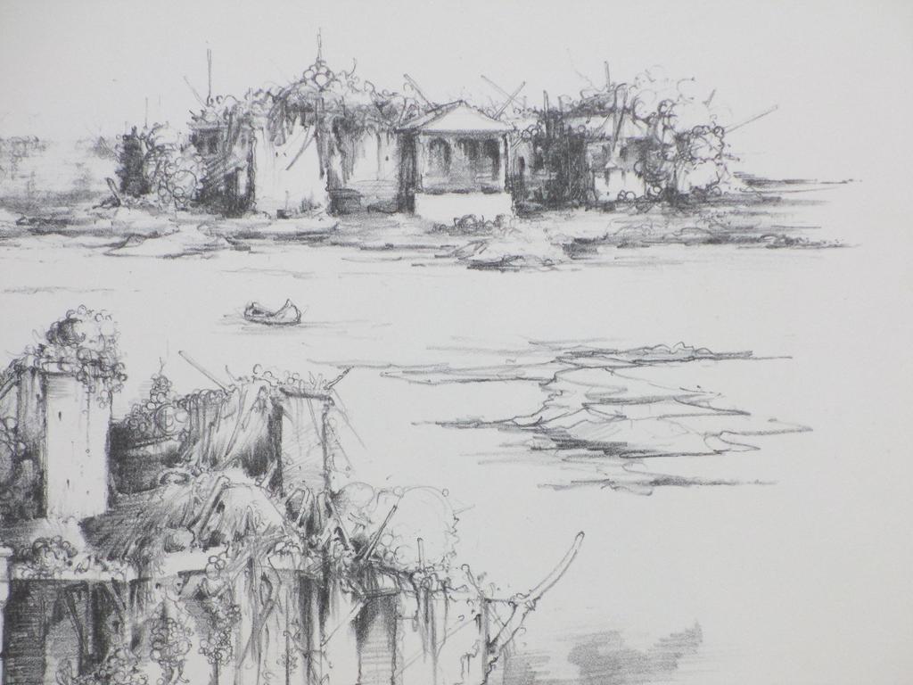 Dirkje Kuik, Het hoge land, Litho kopen? Bied vanaf 45!