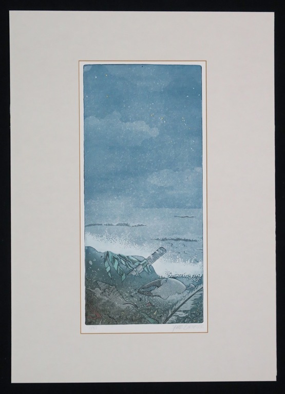 Sjoerd Bakker: Zeefdruk, Akito's lied verkocht voor € 40!