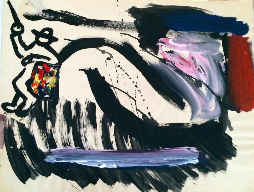 Peter Klashorst: Untitled (Composition) ca. 1985  kopen? Bied vanaf 1!