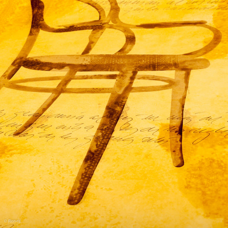 Guillermo Conte 'Cadira' - kleuren ets, oplage 75, handgesigneerd, 1999 kopen? Bied vanaf 139!