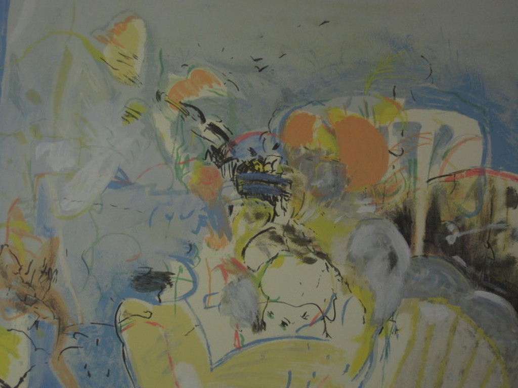 mooie Kees van Bohemen 1928-1985 litho "abstracte compositie" handgesigneerd kopen? Bied vanaf 1!