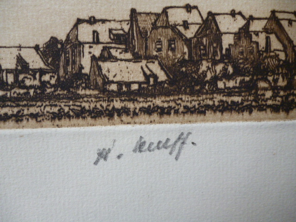 Herman Heuff - ets - Veere kopen? Bied vanaf 45!