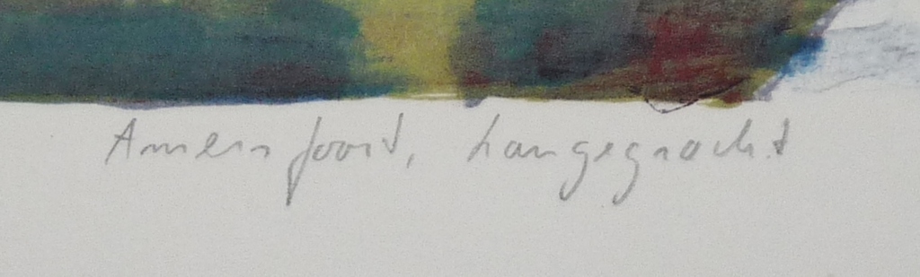 Jeroen Hermkens: Kleurenlitho, Amersfoort Langegracht kopen? Bied vanaf 135!