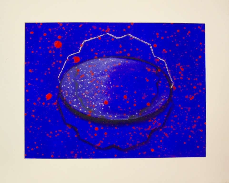 Hans Noordhoff, Acryl en krijt op papier, zonder titel kopen? Bied vanaf 20!