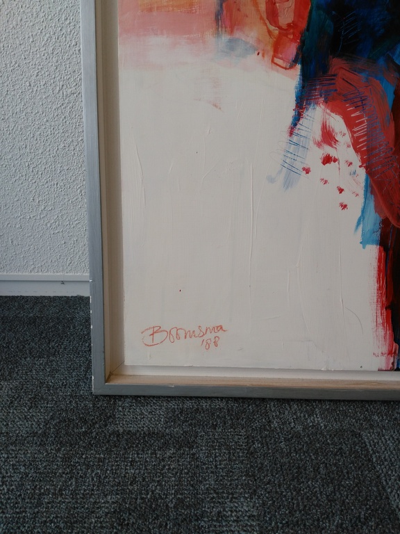 Boomsma, Acryl op paneel, in de verte  kopen? Bied vanaf 1!