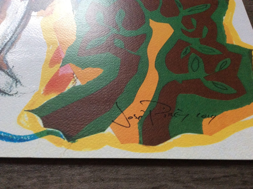 Laatste keer! José Pirès, Carmen II, zeefdruk, hand gesigneerd kopen? Bied vanaf 59!