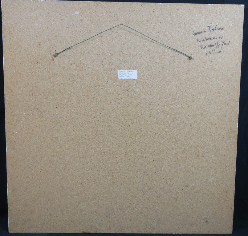 Annemiek Tjepkema: Acryl op board, Abstracte compositie I kopen? Bied vanaf 1!