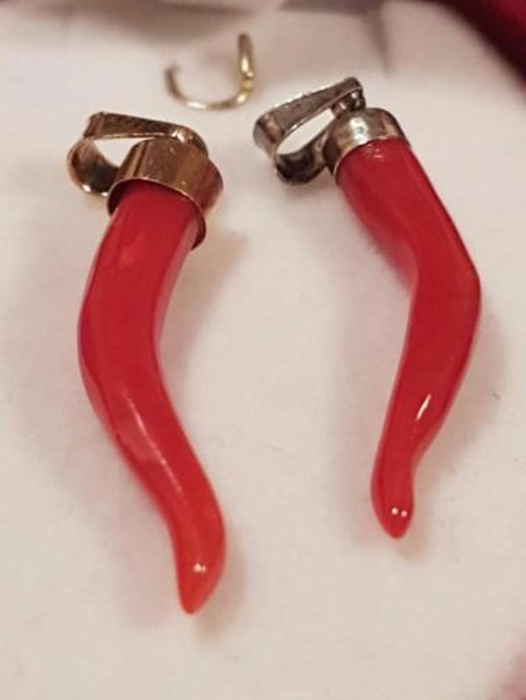 Hoorn koraal  2 pz kopen? Bied vanaf 15!