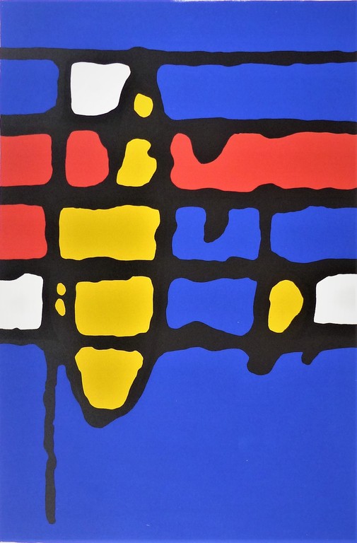 Kunstenaar Willem Brauckman Techniek Zeefdruk op Papier Handgesigneerd verkocht voor € 65!