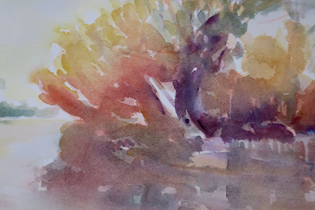 Theo Blankestijn: Aquarel, Landschap II  kopen? Bied vanaf 1!