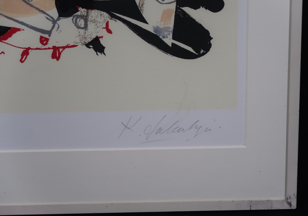 Kees Salentijn: Zeefdruk, Hommage a - Ingelijst kopen? Bied vanaf 40!