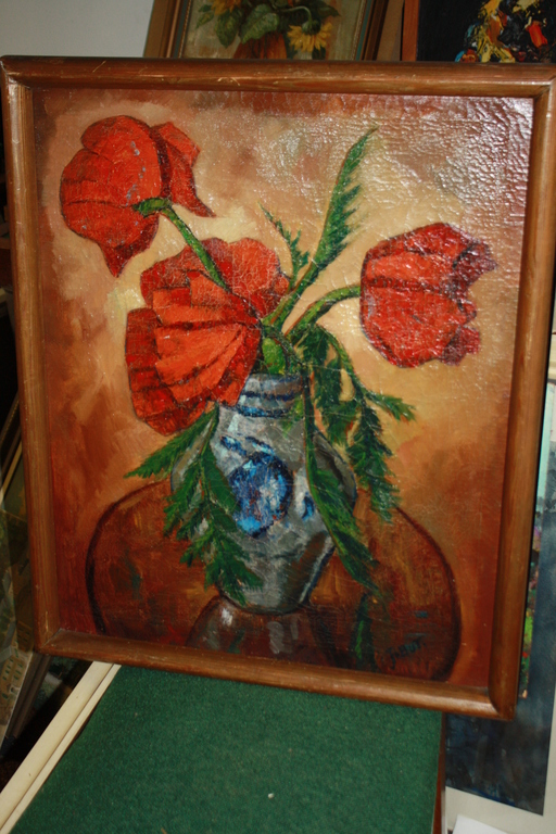 ZEEUWSE SCHILDER JOS BUT - BLOEMSTILLEVEN kopen? Bied vanaf 90!