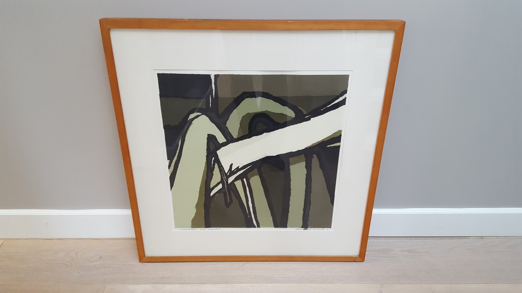 Fon klement (1930-2000) - houtsnede 9/40, gesigneerd kopen? Bied vanaf 79!