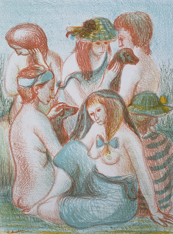 Kees Andrea - Complete serie schildersprenten, litho’s kopen? Bied vanaf 1!