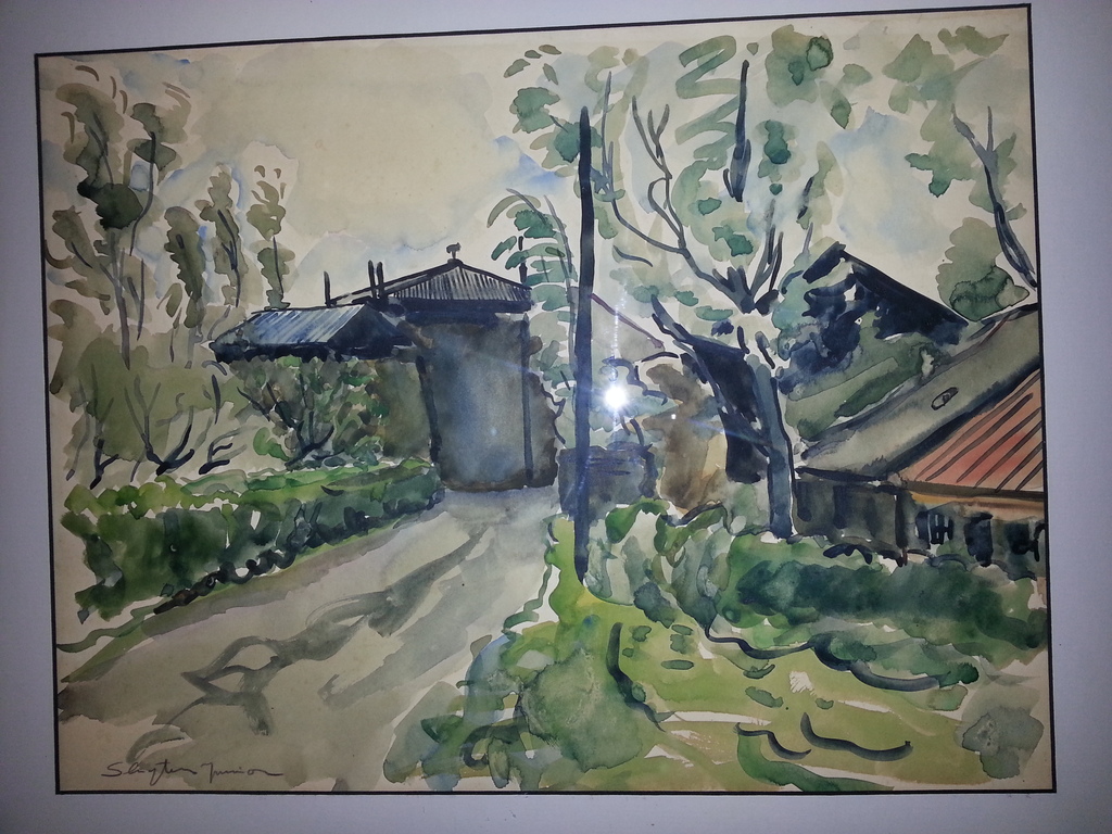 Jan Sluijters jr - aquarel, gesigneerd linksonder kopen? Bied vanaf 79!