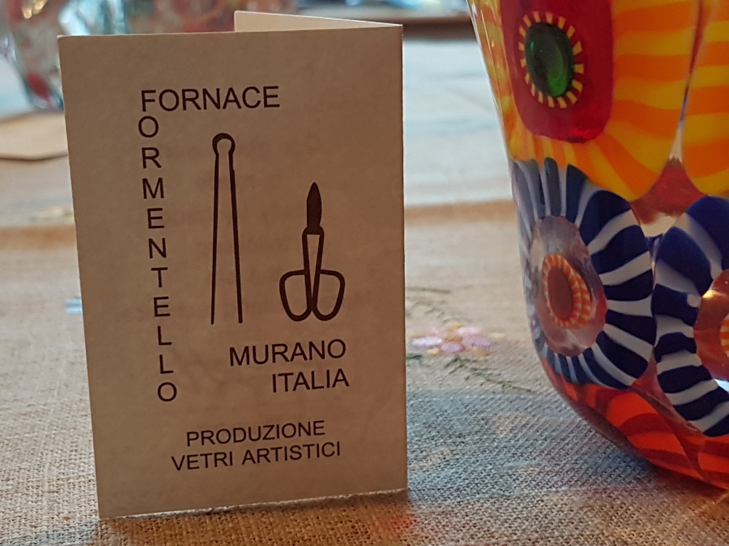 Murano vaas-fazzoletto pezzato Eli Vetri Arte di Formentello-Isola di Murano  kopen? Bied vanaf 110!