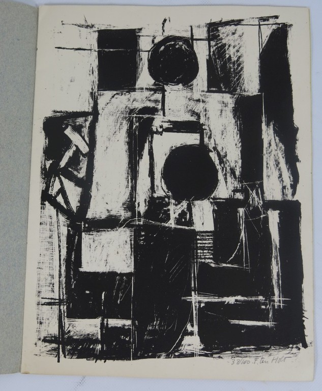 Wessel Couzijn en Friso ten Holt: Uitgave met 2 litho's  verkocht voor € 150!